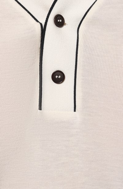 Поло из вискозы и шерсти GIORGIO ARMANI, арт. 3DSF60/SJNLZ, фото 5