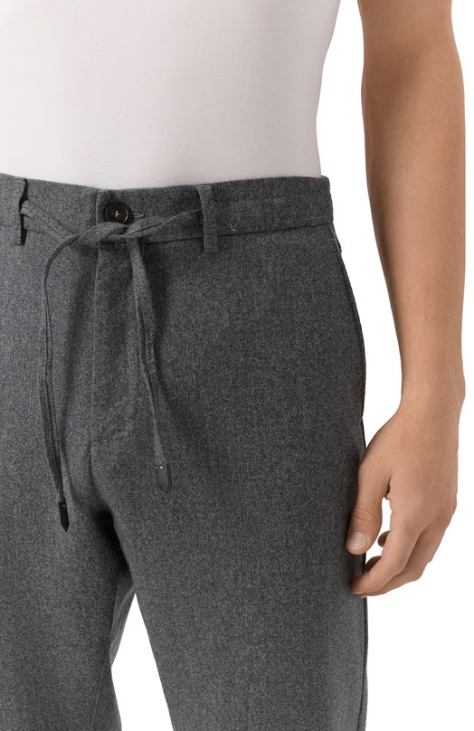 Шерстяные брюки Canali V1659G/AR03472 Серый  V1659G/AR03472 Фото 5