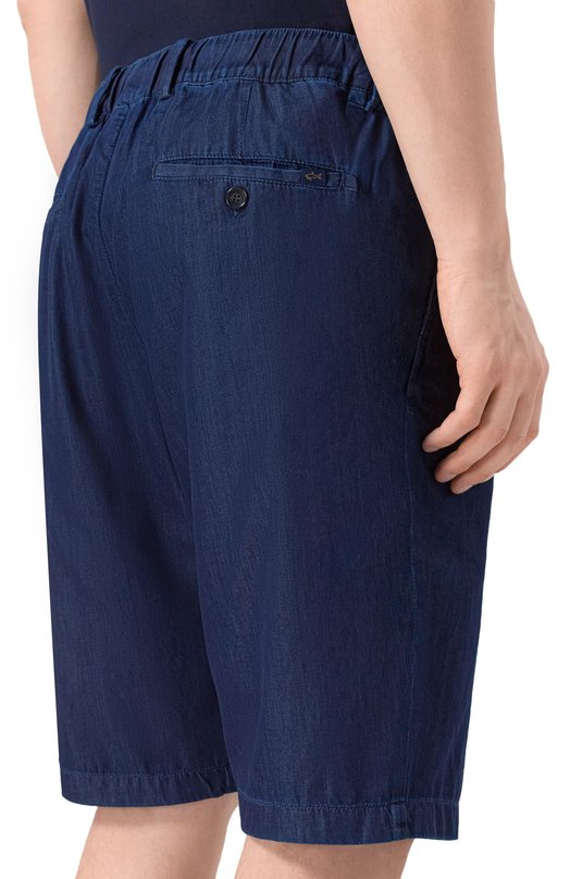 Джинсовые шорты Paul&Shark 26414163_001 Синий  26414163_001 Фото 4