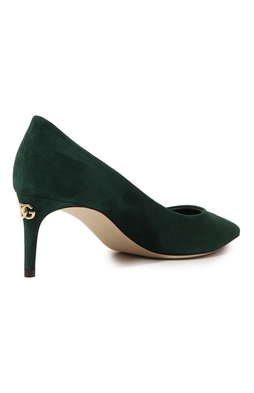 Замшевые туфли Cardinale Dolce & Gabbana CD1778/B1275 Зелёный  CD1778/B1275 Фото 5