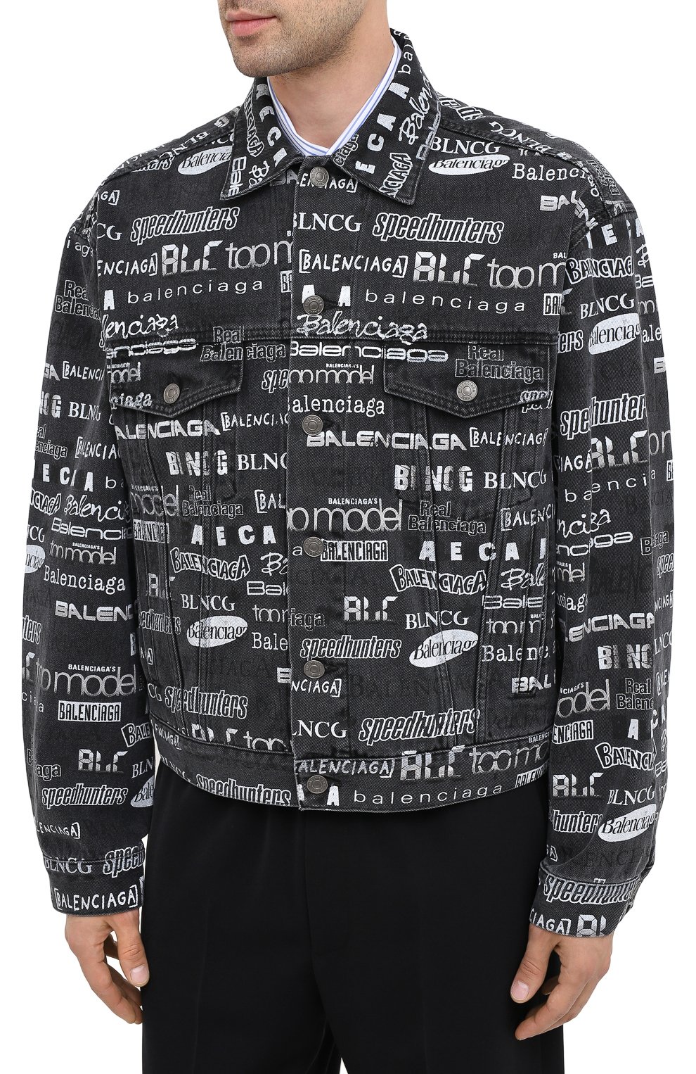 Джинсовая куртка BALENCIAGA, арт. 620731/TEW35, фото 3