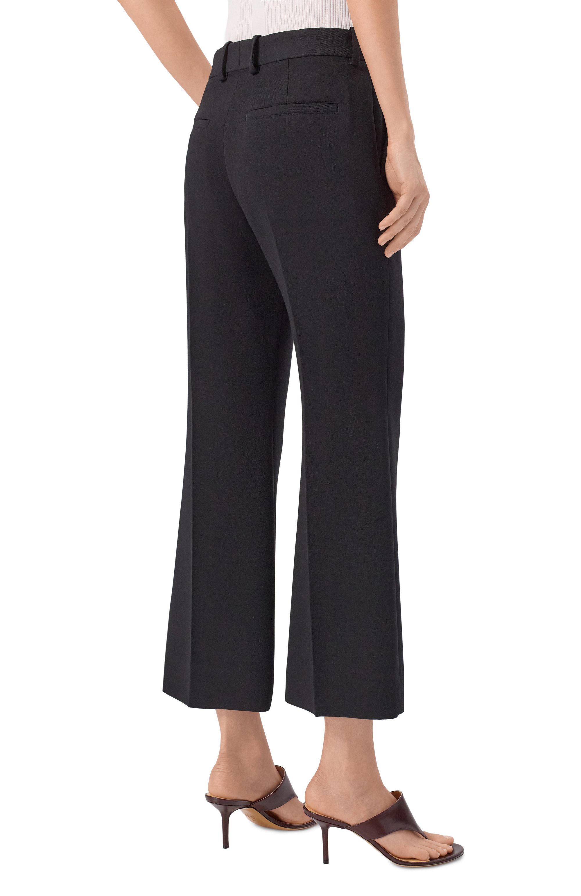 Брюки из вискозы и шерсти TOTEME, арт. 262-WRB0367-FB0336, фото 4