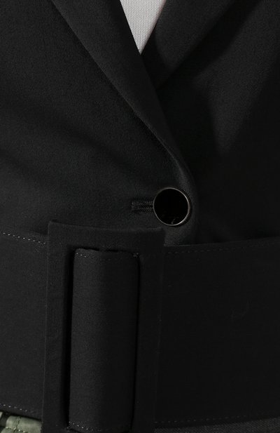 Жакет из вискозы OFF-WHITE черного цвета по цене 99500 руб., арт. 0WEF045S20FAB0011000, фото 5 Жакет из вискозы OFF-WHITE, арт. 0WEF045S20FAB0011000, фото 5
