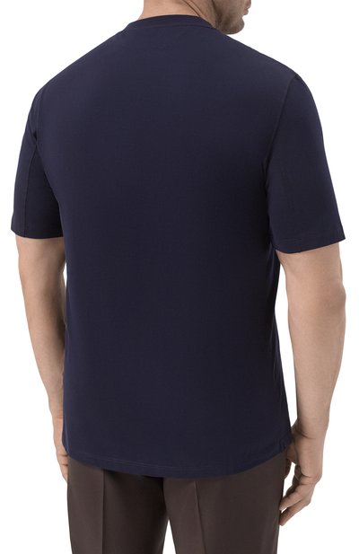 Хлопковая футболка BRUNELLO CUCINELLI, арт. M0B131308W, фото 4