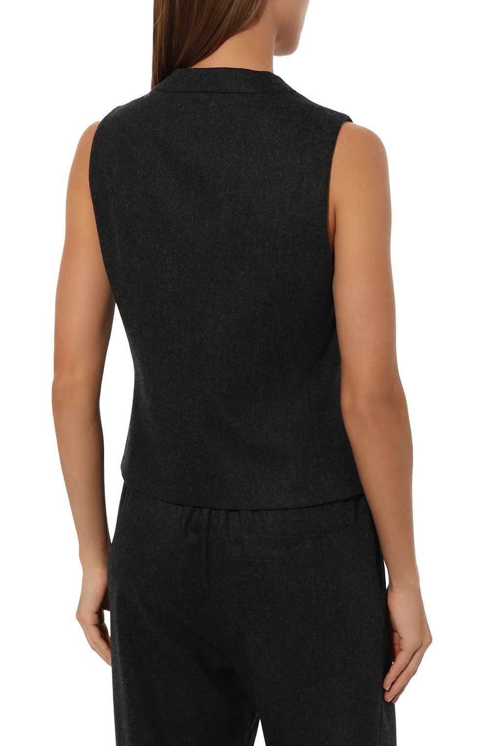 Жилет из шерсти и кашемира GIORGIO ARMANI, арт. GW000213/TE10537, фото 4