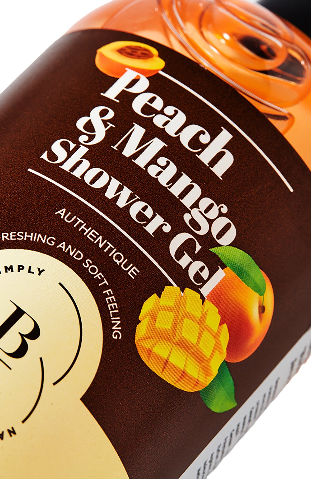 Гель для душа персик-манго (400ml) BLUGREE, арт. 8682983900267, фото 4