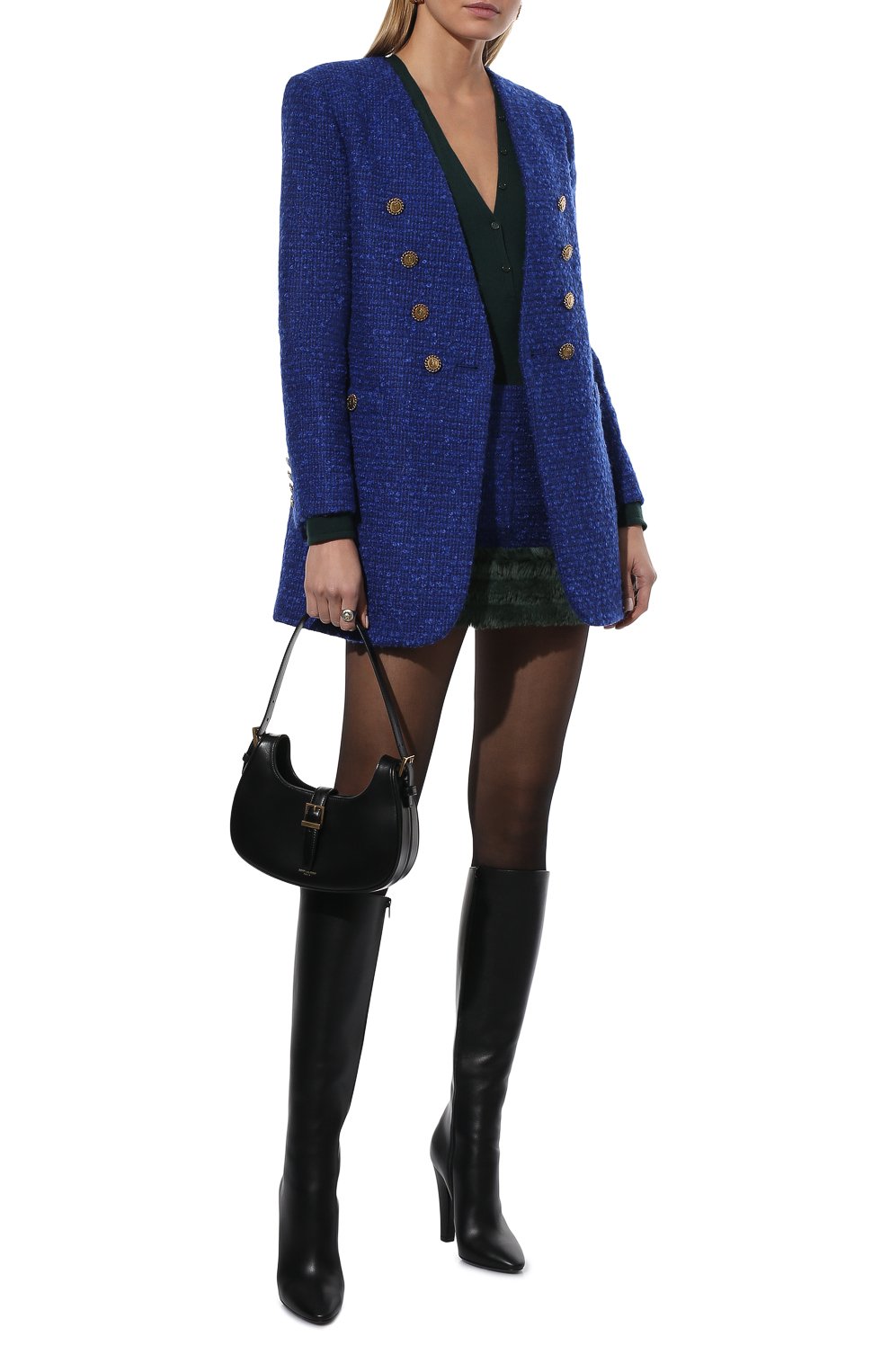 Шерстяной жакет SAINT LAURENT, арт. 671598/Y7D26, фото 2