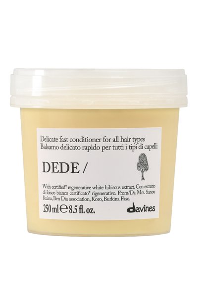 Женский деликатный экспресс-кондиционер для всех типов волос dede (250ml) DAVINES, арт. 70022