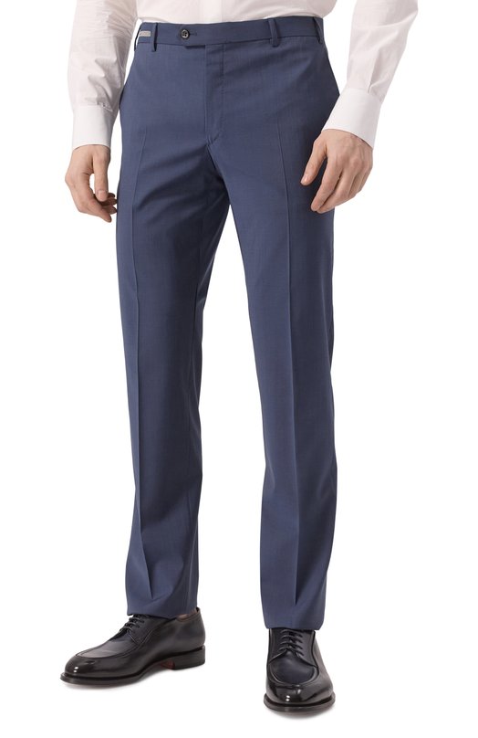 Шерстяной костюм Corneliani 256008-2518563_SET Синий  256008-2518563_SET Фото 6