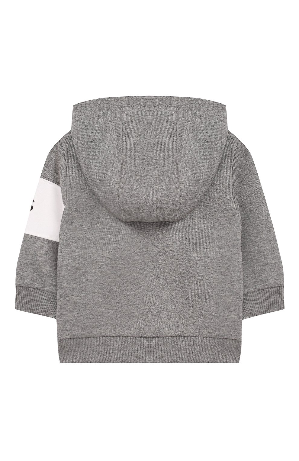 Хлопковый кардиган с капюшоном GIVENCHY серого цвета по цене 17600 руб., арт. H05085, фото 2 Хлопковый кардиган с капюшоном GIVENCHY, арт. H05085, фото 2