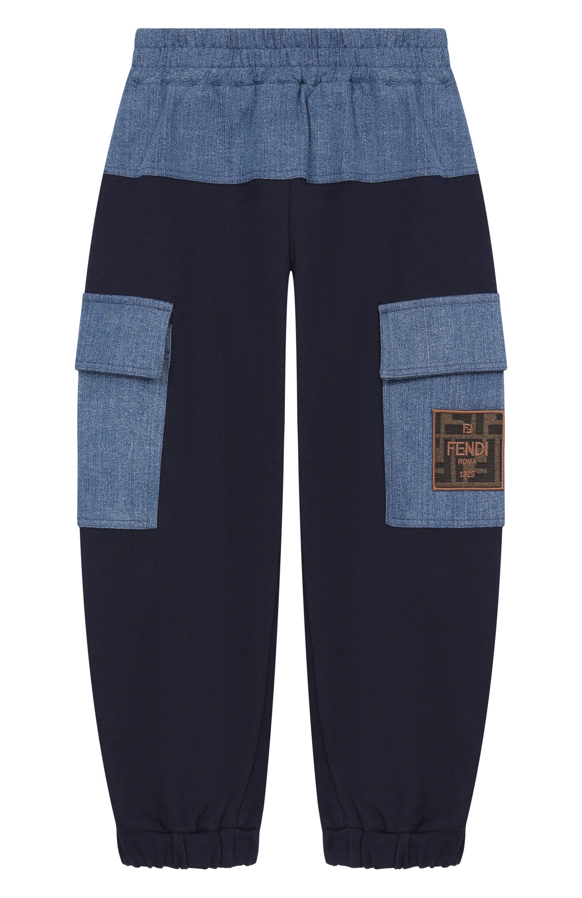 Хлопковые джоггеры FENDI, арт. JMF570/5V0/3A-6A, фото 1