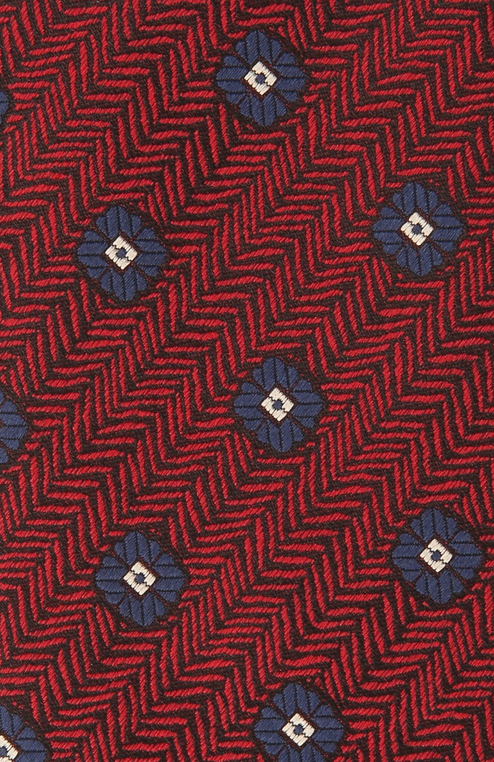 Шелковый галстук ZEGNA красного цвета по цене 19650 руб., арт. Z2D22T/1UM, фото 3 Шелковый галстук ZEGNA, арт. Z2D22T/1UM, фото 3
