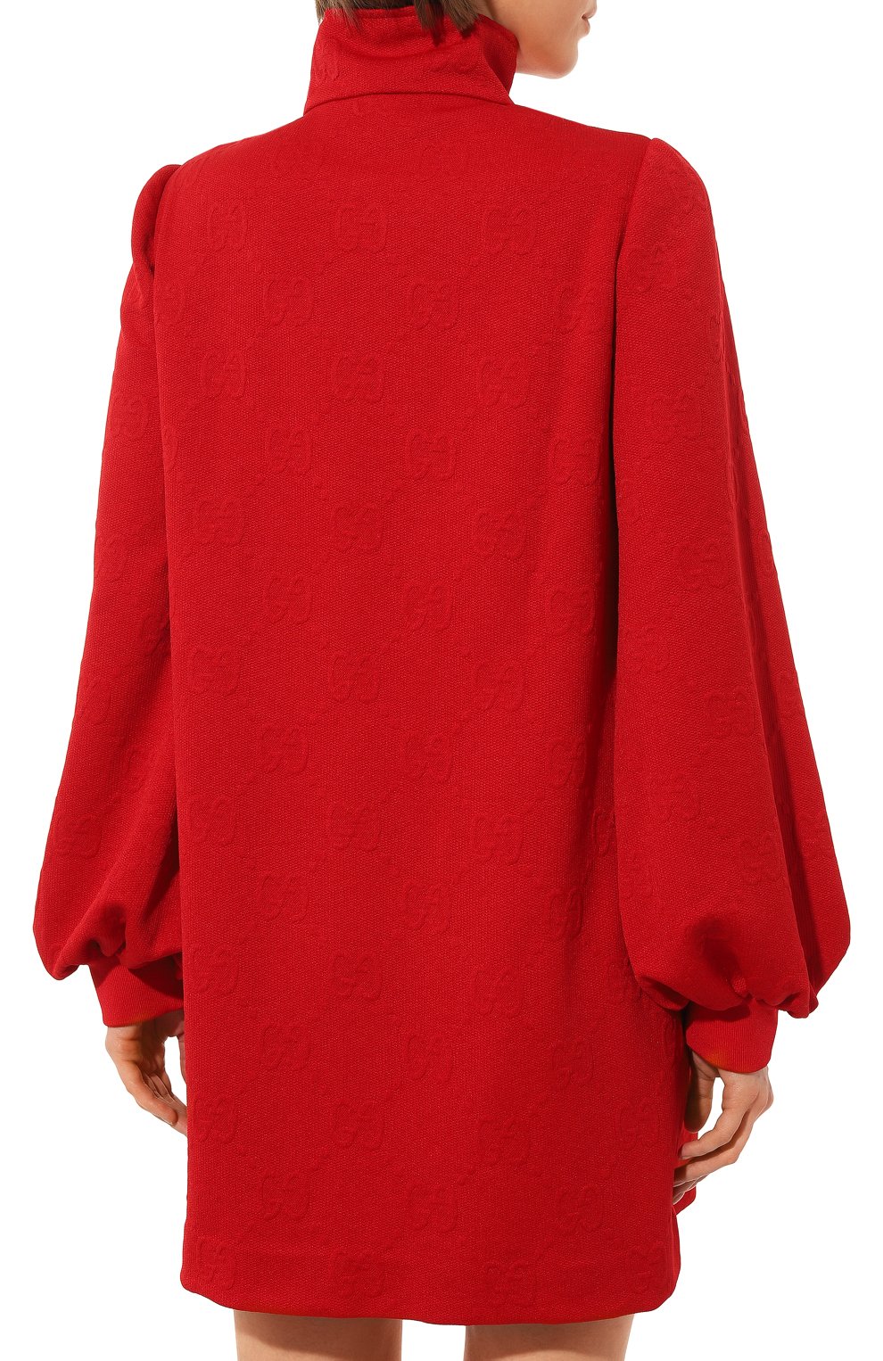 Платье GUCCI красного цвета по цене 132480 руб., арт. 653412 XJDEM, фото 4 Платье GUCCI, арт. 653412 XJDEM, фото 4
