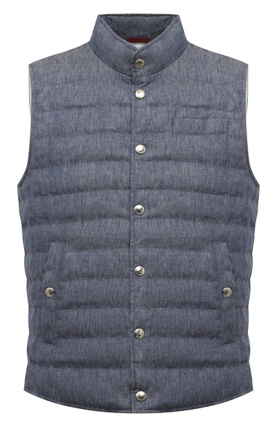Мужской пуховый жилет BRUNELLO CUCINELLI, арт. MS498B2309