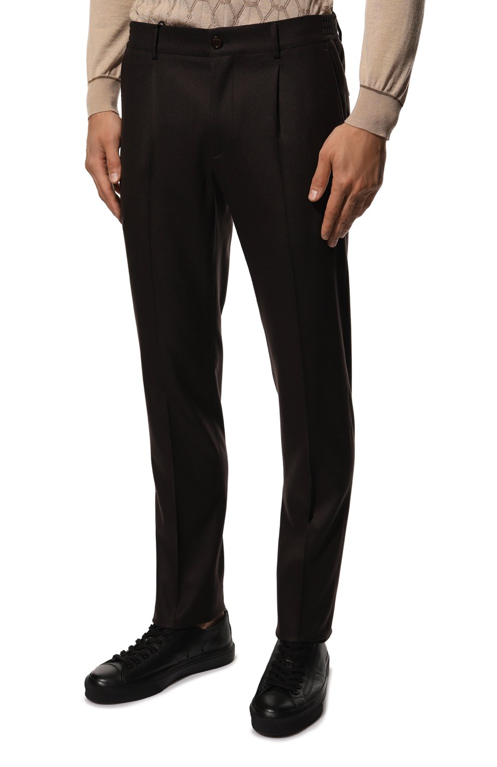 Брюки из шерсти и кашемира STEFANO RICCI, арт. M1T2400291/WC002G, фото 3