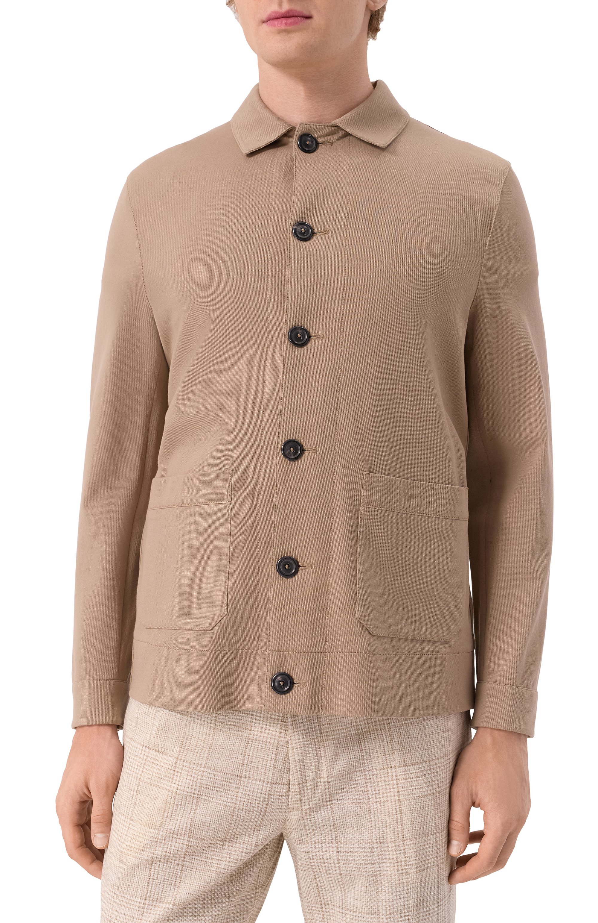 Хлопковая куртка-рубашка CIRCOLO 1901, арт. CN4665, фото 3