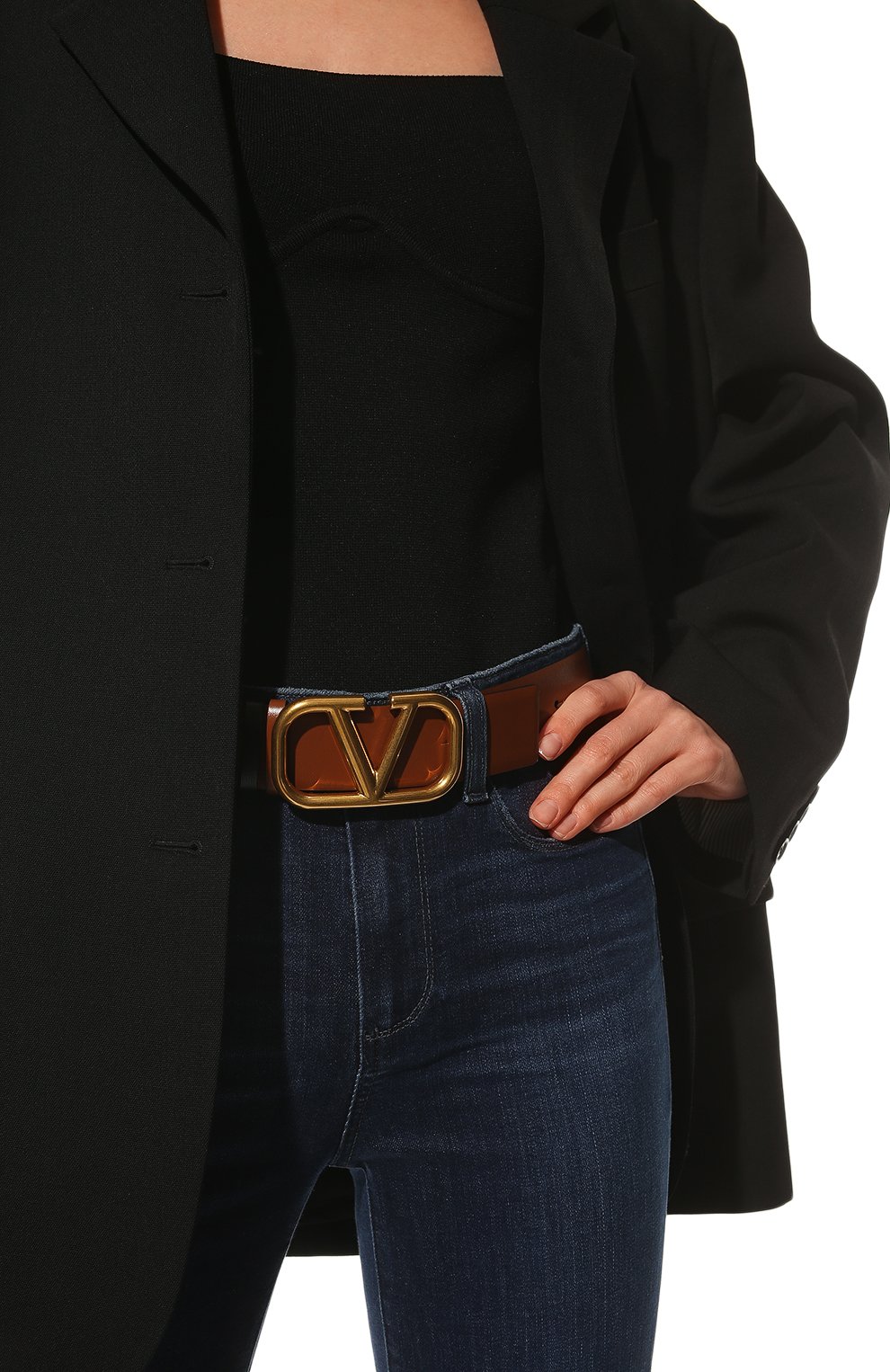 Двусторонний ремень vlogo signature VALENTINO, арт. XW0T0S11/ZFR, фото 2