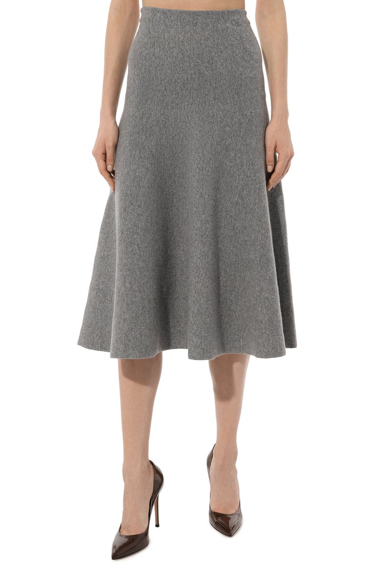Юбка из шерсти и вискозы VALENTINO, арт. 3B3KG03U84P, фото 1
