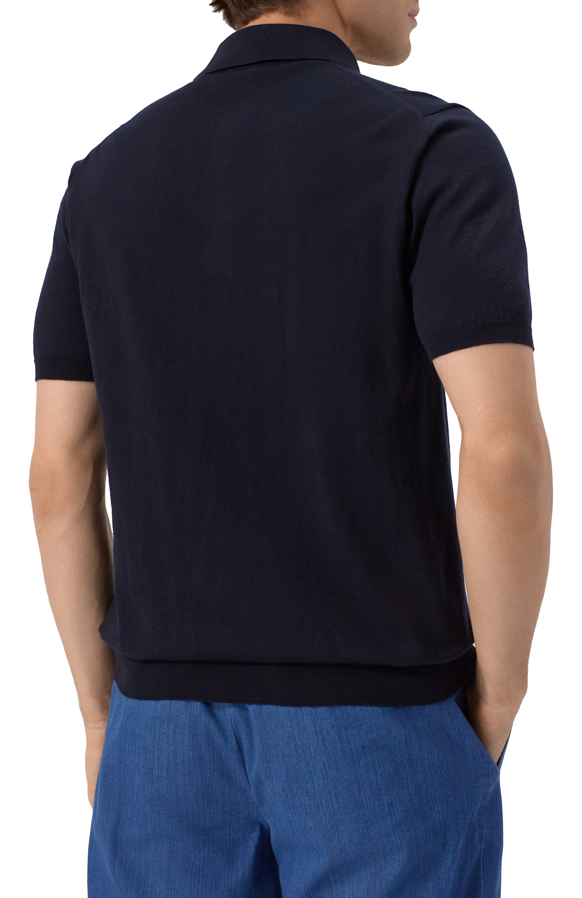 Хлопковое поло KITON, арт. UMKXX33K4, фото 4