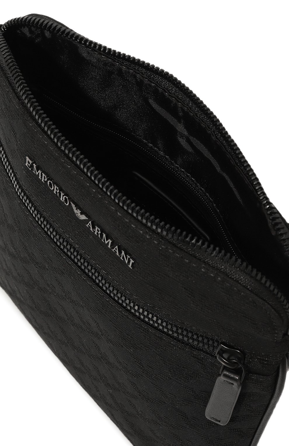 Текстильная сумка EMPORIO ARMANI черного цвета по цене 27800 руб., арт. Y4M185/Y022V, фото 5 Текстильная сумка EMPORIO ARMANI, арт. Y4M185/Y022V, фото 5