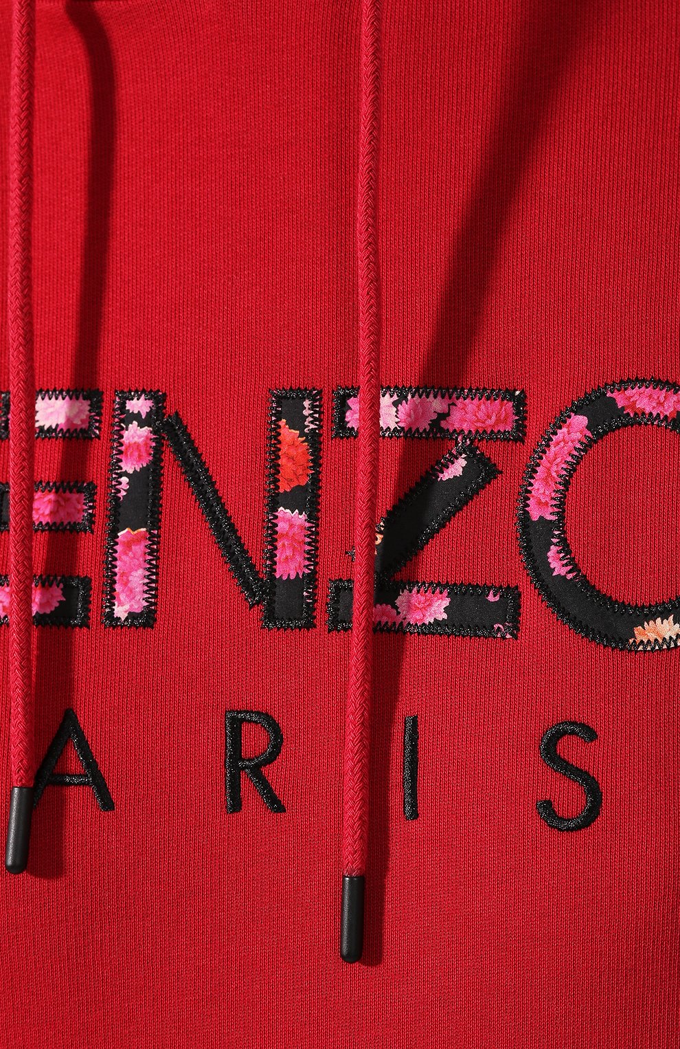 Хлопковое худи KENZO красного цвета по цене 22350 руб., арт. F962SW760962, фото 5 Хлопковое худи KENZO, арт. F962SW760962, фото 5