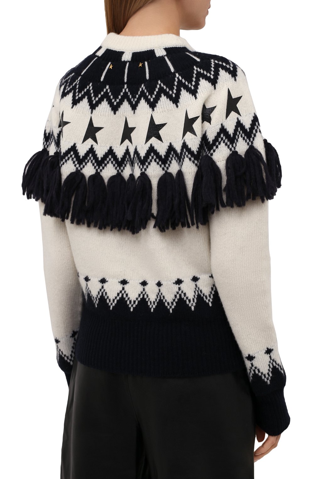 Шерстяной свитер GOLDEN GOOSE DELUXE BRAND, арт. GWP00962.P000225, фото 4