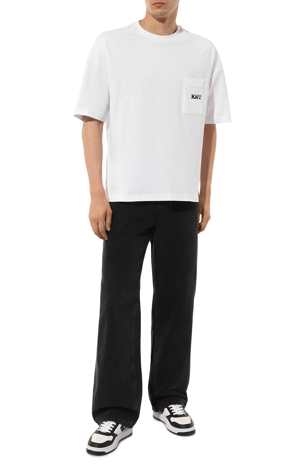 Хлопковая футболка KITON, арт. UMM047301, фото 2