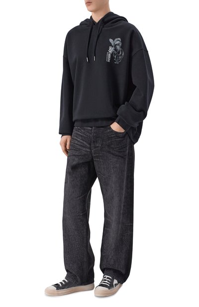 Мужской хлопковое худи DSQUARED2, арт. S74GU0947/D25028