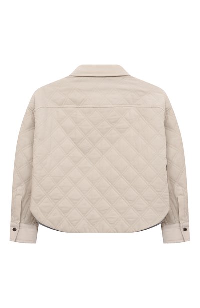 Вельветовая куртка BRUNELLO CUCINELLI кремового цвета по цене 45150 руб., арт. BL636C850A, фото 2 Вельветовая куртка BRUNELLO CUCINELLI, арт. BL636C850A, фото 2