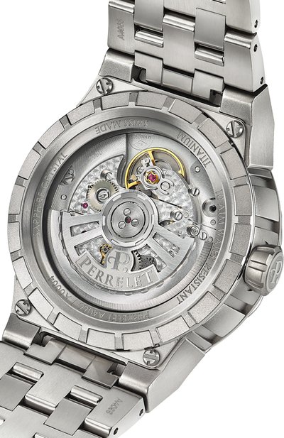 Часы turbine 41 full titanium green PERRELET, арт. A4066/3, фото 4