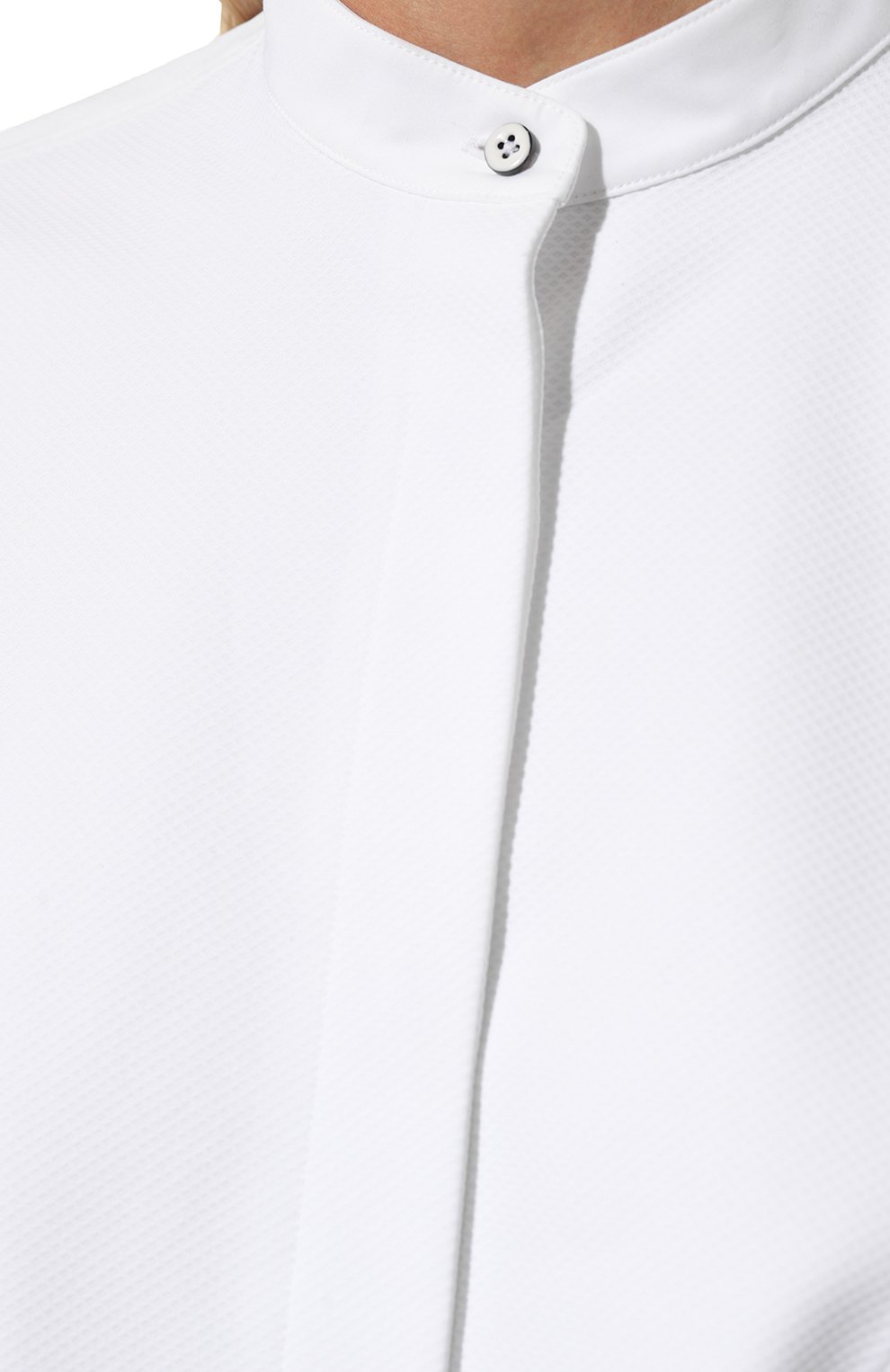 Хлопковая рубашка JIL SANDER белого цвета по цене 109500 руб., арт. J01DL0121/JTN330, фото 5 Хлопковая рубашка JIL SANDER, арт. J01DL0121/JTN330, фото 5