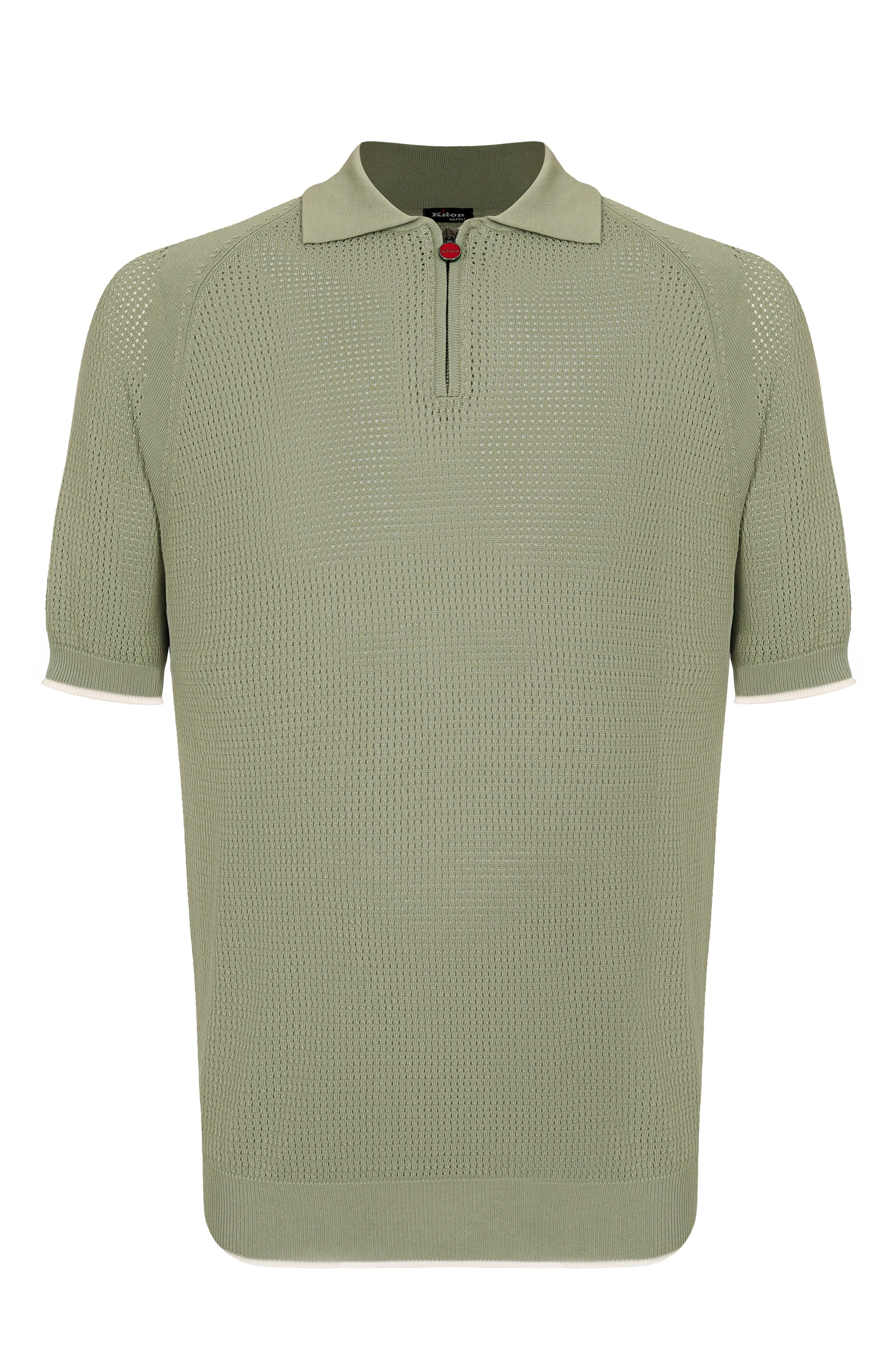 Хлопковое поло KITON, арт. UMK064902, фото 1