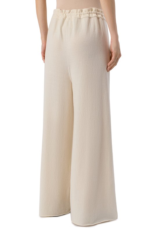 Кашемировые брюки Jil Sander J40KA0017/J13204 Бежевый  J40KA0017/J13204 Фото 4