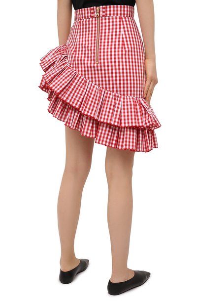 Хлопковая юбка BALMAIN, арт. VF14315/C280, фото 4