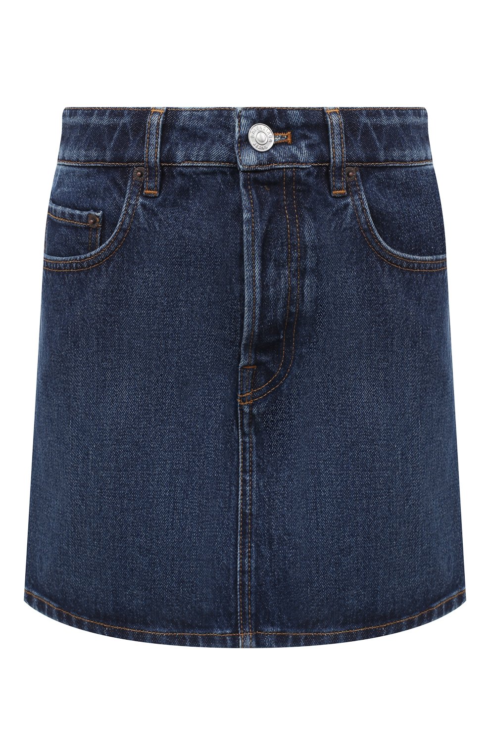 Джинсовая юбка BALENCIAGA синего цвета по цене 44900 руб., арт. 626000/TDW14, фото 1 Джинсовая юбка BALENCIAGA, арт. 626000/TDW14, фото 1