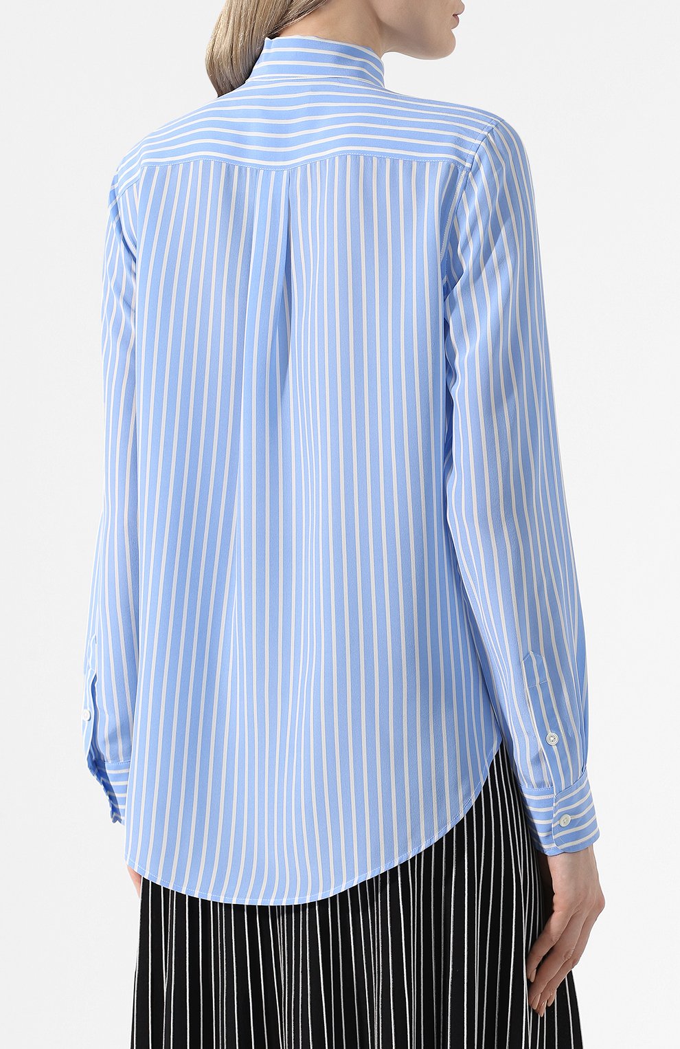 Шелковая блузка POLO RALPH LAUREN, арт. 211746607, фото 4