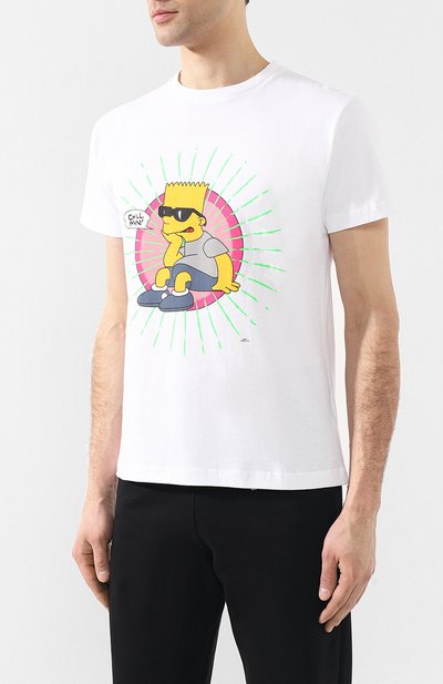 Хлопковая футболка  OFF-WHITE, арт. 0MAA036S191850030188, фото 3