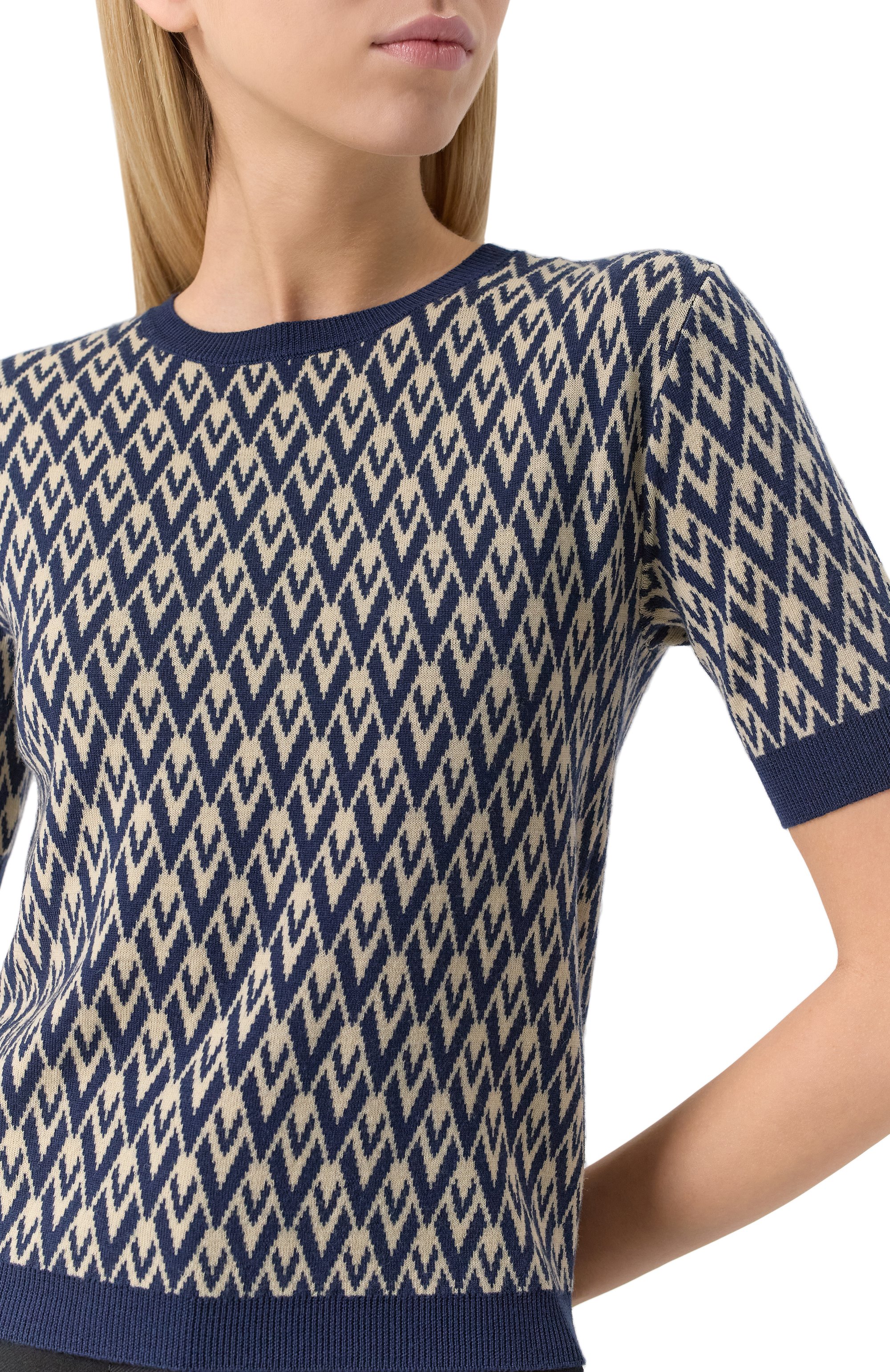 Шерстяной пуловер VALENTINO, арт. 6B3KC62X92M, фото 5