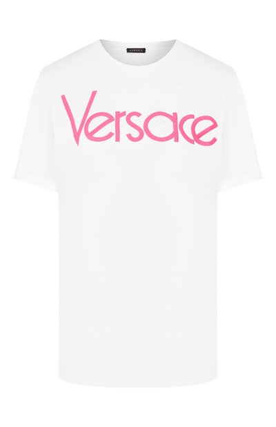 Женская хлопковая футболка VERSACE, арт. A83846/A201952