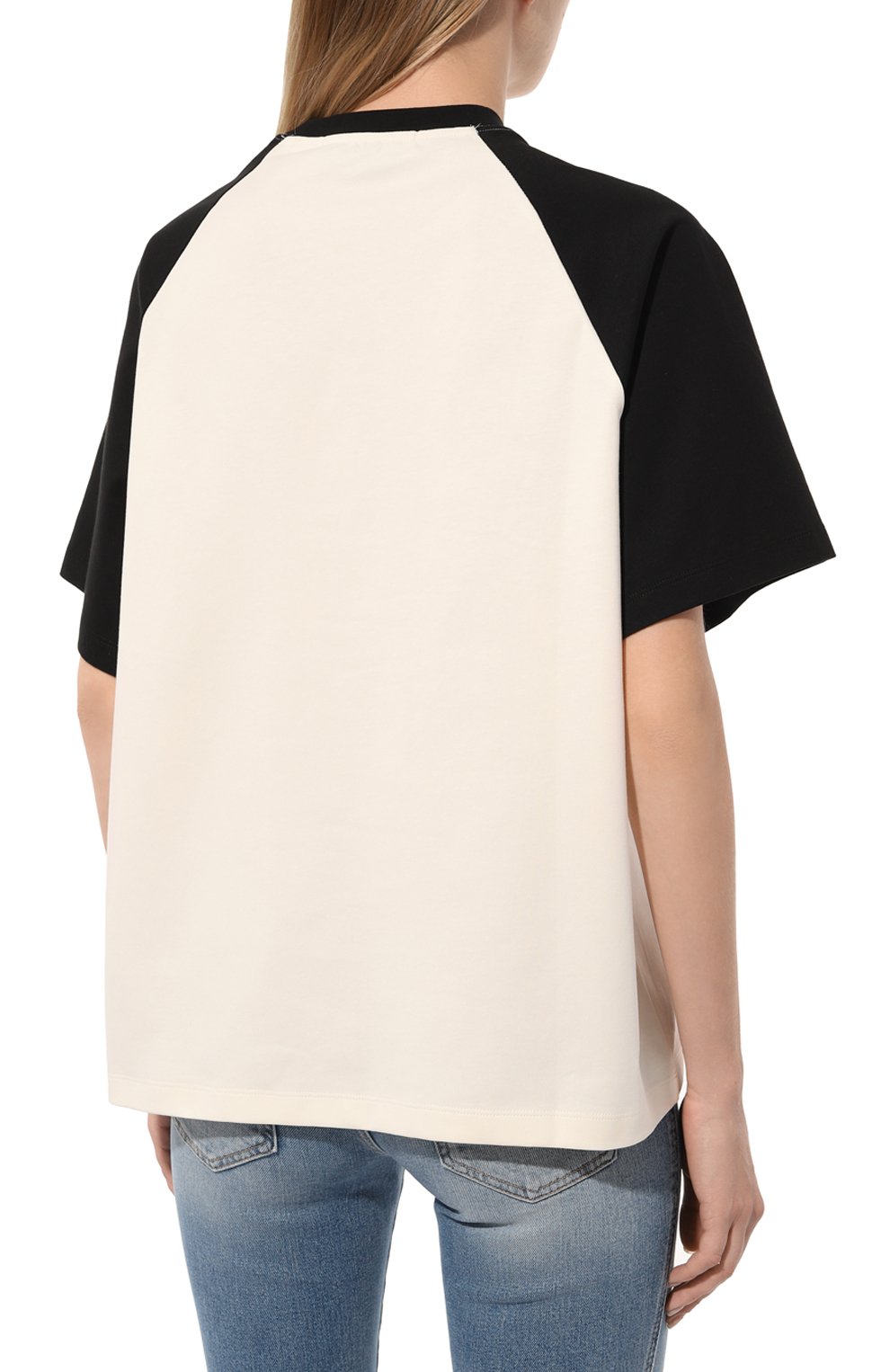 Хлопковая футболка MSGM, арт. 3741MDM86/247798, фото 4