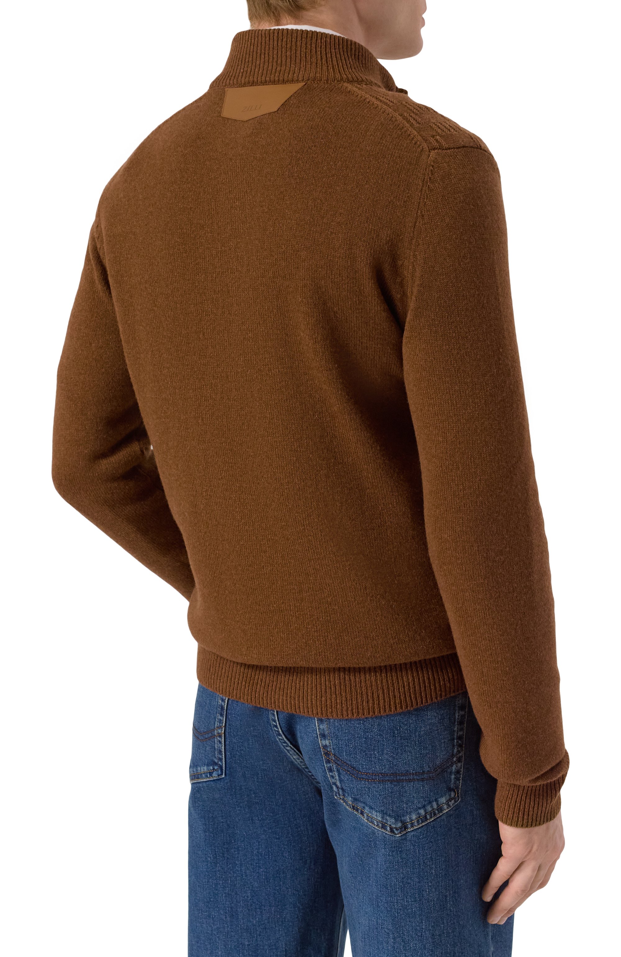 Свитер из кашемира и шерсти ZILLI, арт. KZMN01M0350VLST00, фото 4