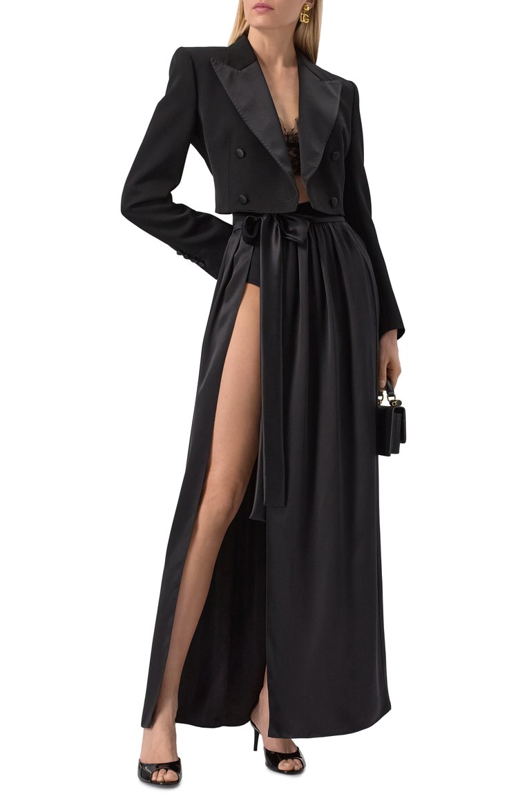 Женские лакированные мюли keira DOLCE & GABBANA черного цвета, арт. CR1522/A1471 | Фото 2 (Подошва: Плоская; Материал внутренний: Натуральная кожа; Каблук высота: Средний; Каблук тип: Шпилька; Материал внешний: Натуральная кожа; Автоматизация ТО: Проставлено; Автоматизация состава: Проставлено; Re-sync: On; Размерность: Товар маломерит)