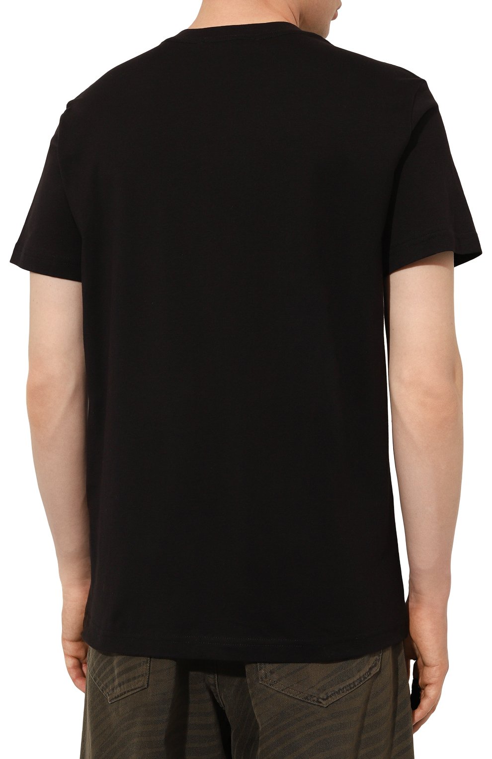 Хлопковая футболка VERSACE JEANS COUTURE, арт. 76GAHT02/CJ00T, фото 4