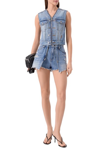 Джинсовые шорты ALEXANDER WANG, арт. 4DC2265153, фото 2