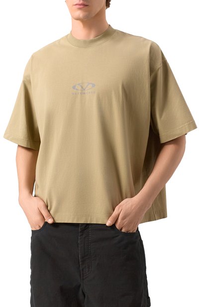 Хлопковая футболка VETEMENTS, арт. UA66TR600T, фото 3