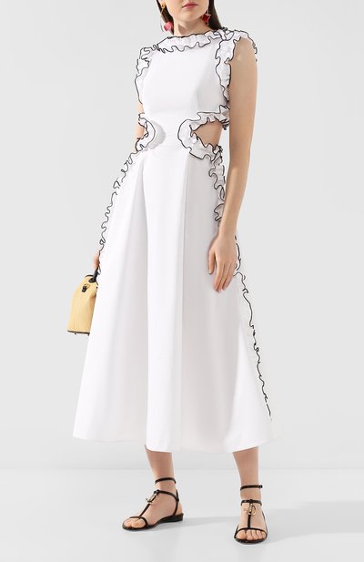 Кожаные сандалии alodie JIMMY CHOO, арт. AL0DIE FLAT/NPA, фото 2