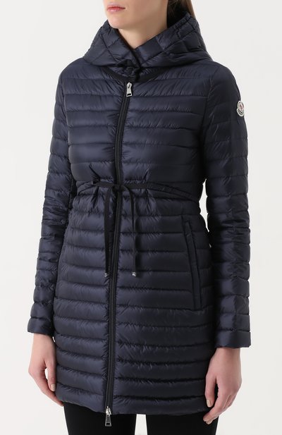 Стеганый приталенный пуховик с капюшоном MONCLER, арт. C1-093-49312-99-53048, фото 3
