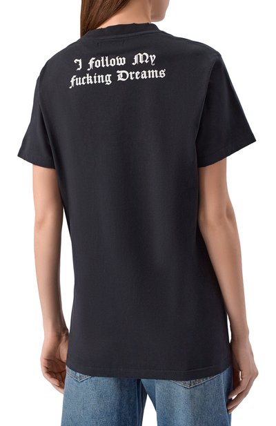 Хлопковая футболка JACOB LEE черного цвета по цене 27850 руб., арт. JL-M18-MTS-001-B0W, фото 4 Хлопковая футболка JACOB LEE, арт. JL-M18-MTS-001-B0W, фото 4