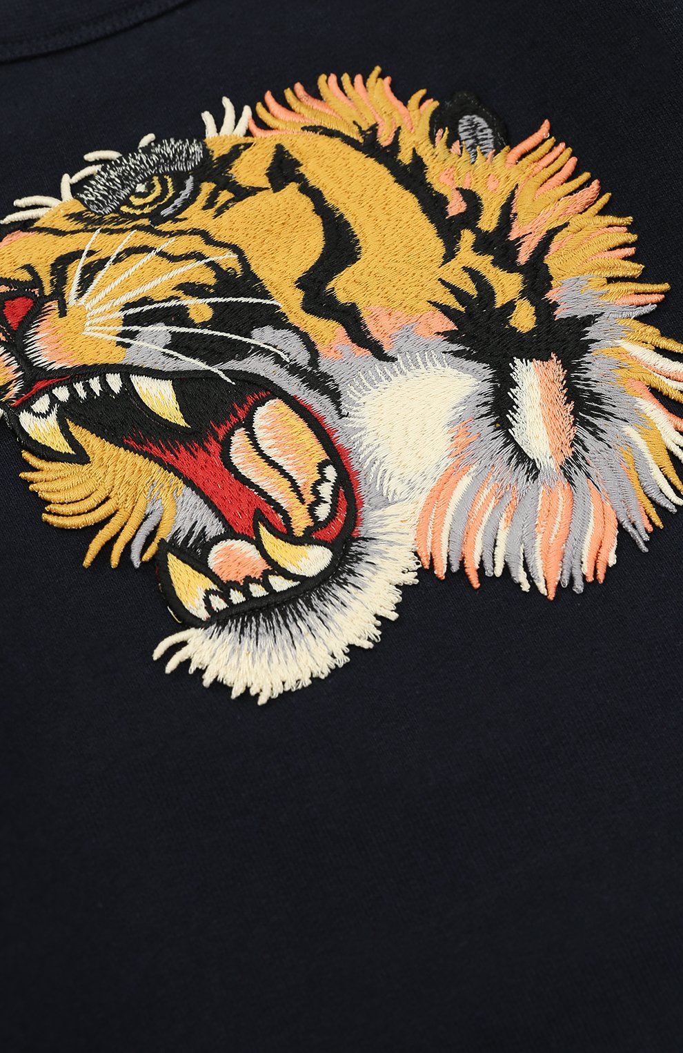 Хлопковый свитшот с вышивкой GUCCI, арт. 463003/X5Q09, фото 3