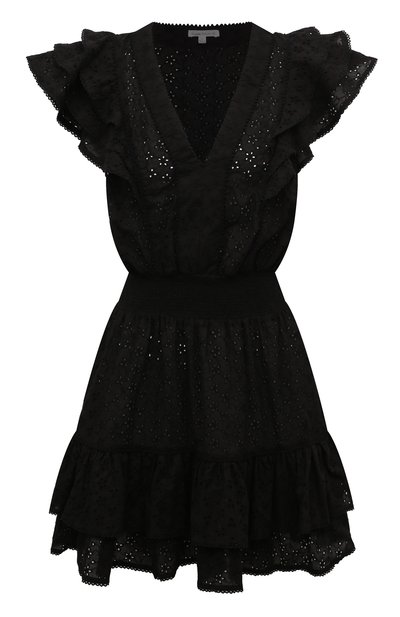 Хлопковое платье POUPETTE ST BARTH, арт. WCCR24N0BLA, фото 1